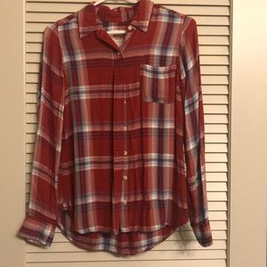 Plaid long sleeve